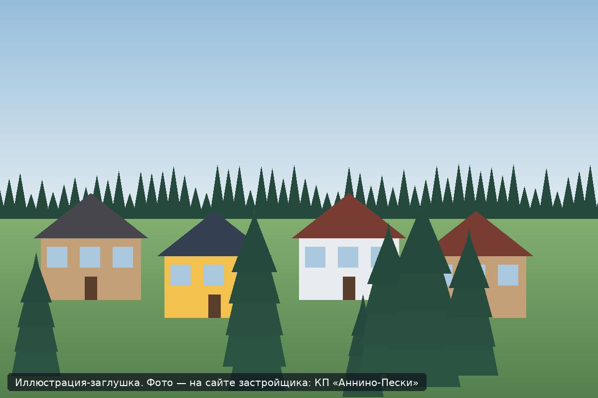 Иллюстрация-заглушка; фото посёлка — на сайте застройщика